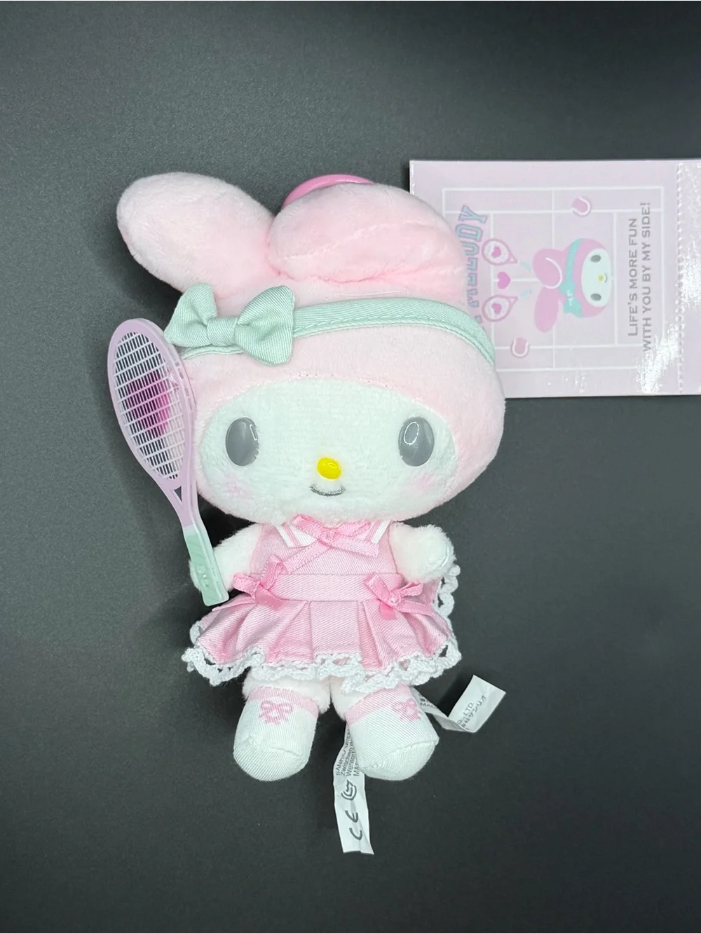 Sanrio the tennis My Melody plush/keychain mm75